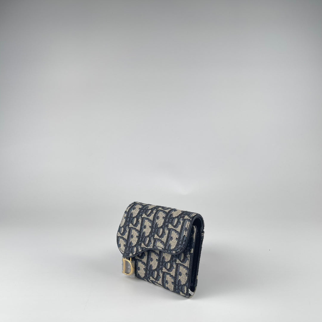 Dior Saddle Lotus Wallet