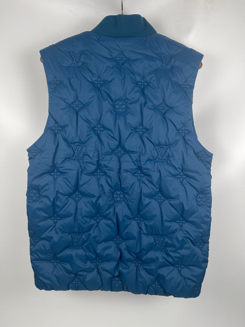 Louis Vuitton Monogram Padded Gilet Teal