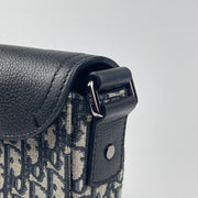 Dior Small Saddle Messenger Bag with Flap Oblique