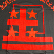 Givenchy American Dream Red On Black Tee