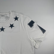 Givenchy White Tee Black Stars