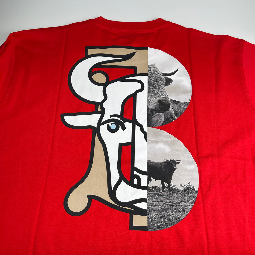 Burberry Red Tee (Cows)