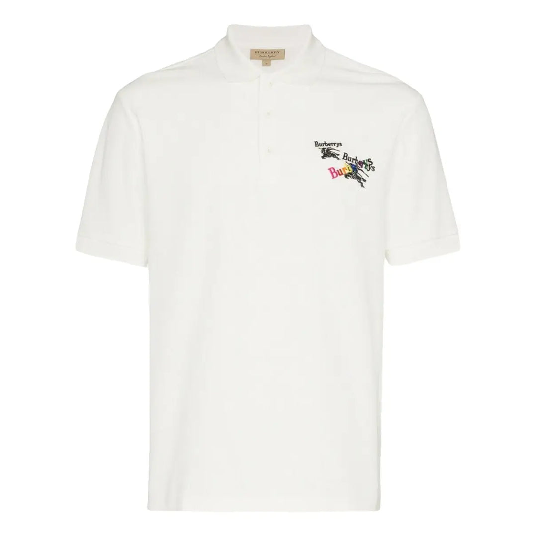 Burberry White Polo