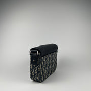 Dior Small Saddle Messenger Bag with Flap Oblique