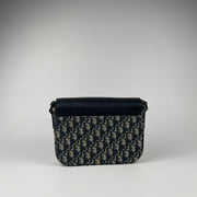 Dior Small Saddle Messenger Bag with Flap Oblique