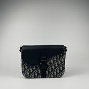 Dior Small Saddle Messenger Bag with Flap Oblique