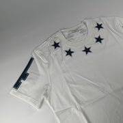 Givenchy White Tee Black Stars