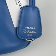Prada Re-Edition 2005 Leather Bag Blue