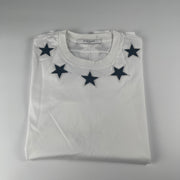 Givenchy White Tee Black Stars