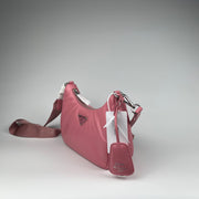 Prada Re-Edition 2005 Leather Bag Pink