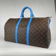 Louis Vuitton Keepall 50 Blue